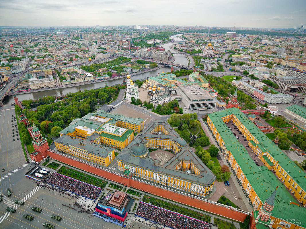 Кремль москва фото сверху