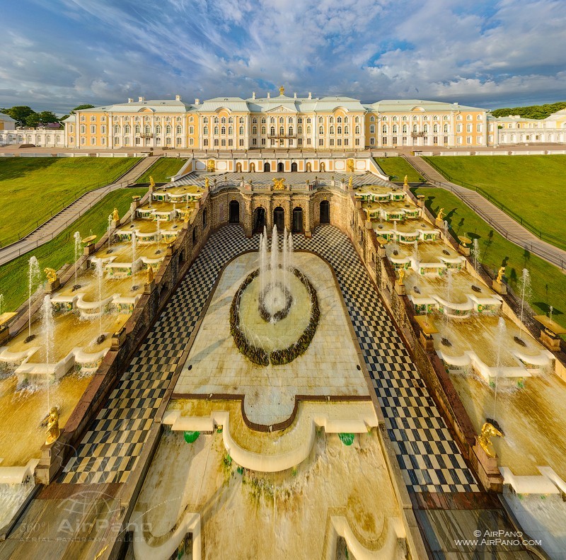 UNESCO World Heritage Site. Interior of Peterhof Palace. Saint Petersburg,  Russia Stock Photo - Alamy
