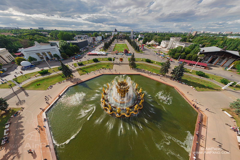 Вднх Вид Сверху Фото