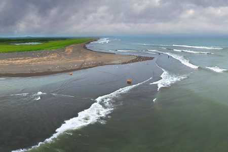Kamchatka Peninsula, Eastern coast, Bering sea, Russia Kamchatka Peninsula, Eastern coast, Bering sea, Russia